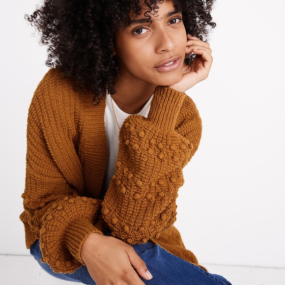Madewell Bobble Cardigan Sweater - Picture 2 of 8